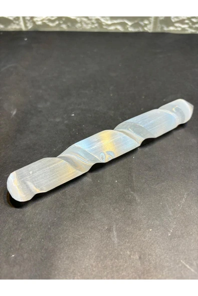 gemsartdeco Unicorn Özel Selenit Doğaltaş Asa - Resim 2