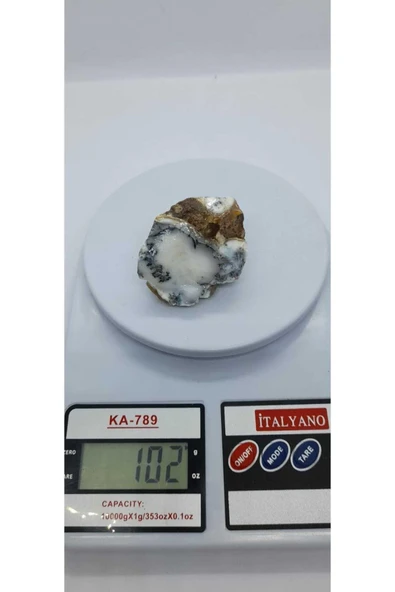 gemsartdeco Dentritli opal koleksiyonluk doğaltaş - Resim 2