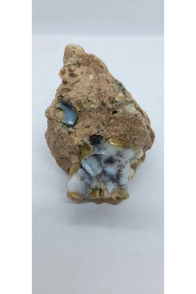 gemsartdeco Dentritli opal koleksiyonluk doğaltaş - Resim 4