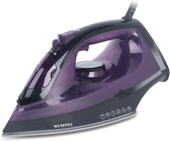 Kumtel 2400 Watt Seramik Mor Buharlı Ütü MU-04 ürün görseli