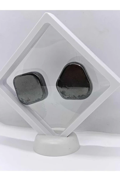 gemsartdeco Hematit Doğal Taş Standlı - Resim 3