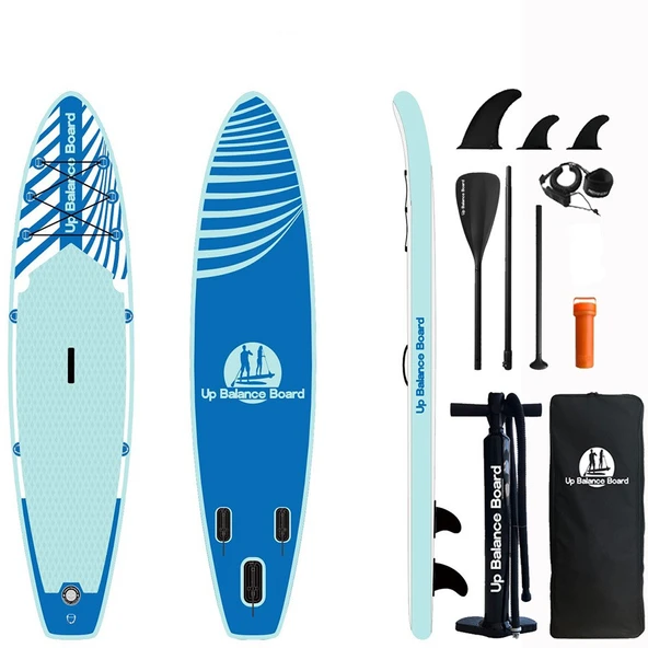 Up Balance Board Şişme sup board/stand up paddle board 310x76x15 cm Mavi Beyaz ürün görseli