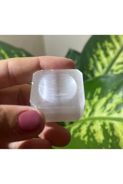 gemsartdeco Selenit Doğaltaş Stres Oyuncağı - Resim 3