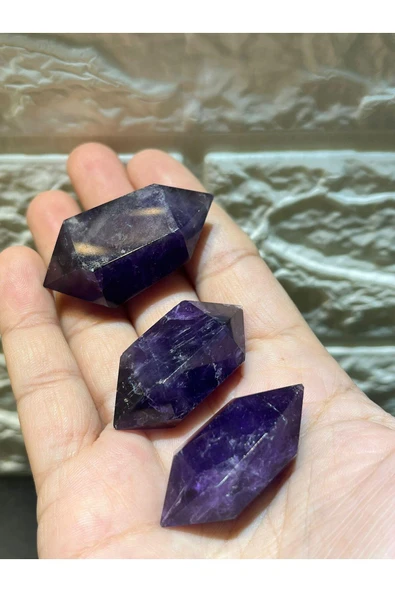 gemsartdeco Brezilya Ametist AAA kalite Kazık Uçlu ürün görseli