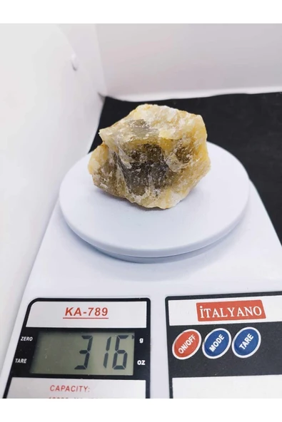 gemsartdeco Sitrin Bolluk Bereket Para Doğaltaş Kütle ürün görseli 1