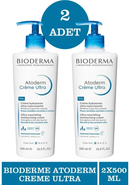 Bioderma Atoderm Cream Ultra 500 ml 2 Adet ürün görseli 1