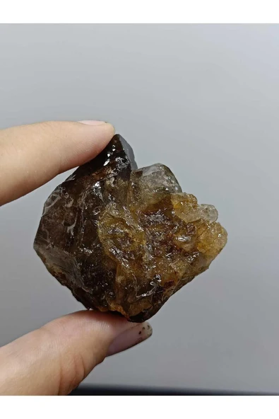 gemsartdeco Dumanlı Kuvars Doğaltaş Kütle - Resim 2