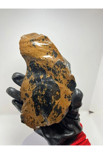 gemsartdeco Obsidyen Duygu Taşı Doğaltaş Kütle - Resim 2