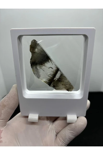 gemsartdeco Rutilli Kuvars Turmalin Doğaltaş Stantlı Ürün ürün görseli