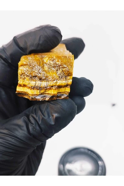 gemsartdeco Kaplan Gözü Güç Taşı Doğaltaş Kütle - Resim 3