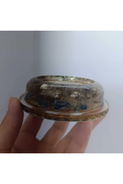 gemsartdeco Kehribar Pembe Kuvars Orgonit - Resim 2