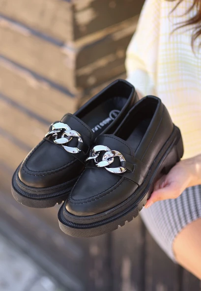 Biga Siyah Cilt Ayakkabı - Resim 6