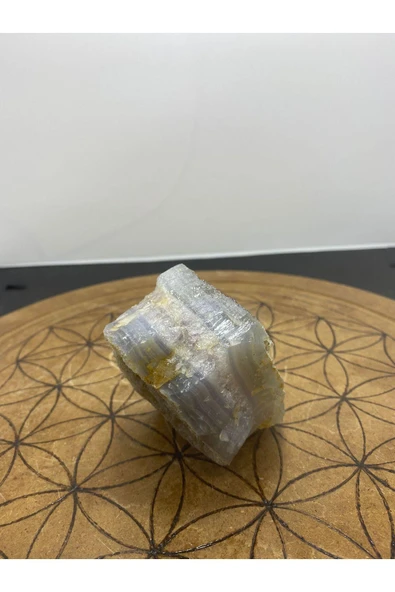 gemsartdeco Mavi Kalsedon Duygusal Denge Doğaltaş Kütle - Resim 2