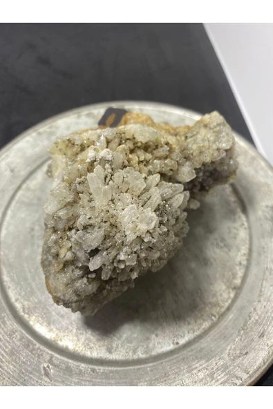 gemsartdeco Garnetli İğne Uçlu Grup Kuvars ürün görseli 1