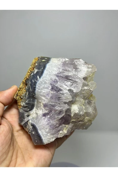 gemsartdeco Ametist Pozitif Enerji Doğaltaş Kütle - Resim 2