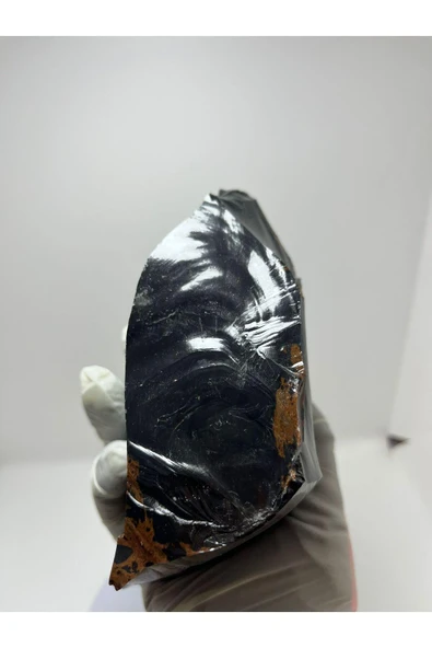 gemsartdeco Obsidyen Duygu Taşı Doğaltaş Kütle - Resim 3