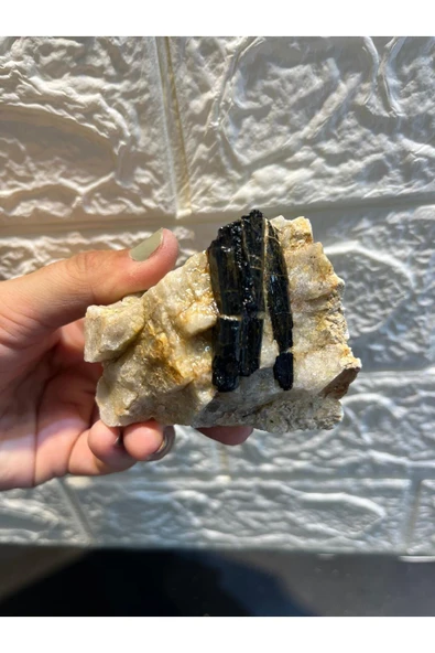 gemsartdeco Kayacında Turmalin Doğaltaş Koleksiyon - Resim 3