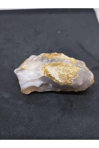 gemsartdeco Mavi Kalsedon Duygusal Denge Doğaltaş Kütle - Resim 4