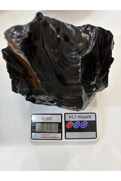 gemsartdeco Obsidyen Duygu Taşı Doğaltaş Kütle - Resim 5