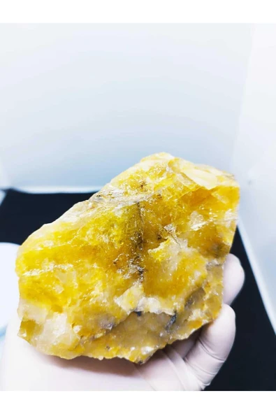 gemsartdeco Sitrin Bolluk Bereket Para Doğaltaş Kütle - Resim 2