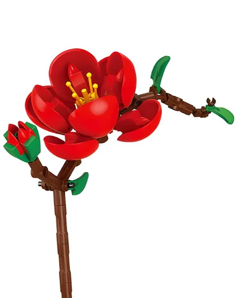 Ctoys Plant Series Florist Block Malus Spectabilis 8856 12 - Resim 3