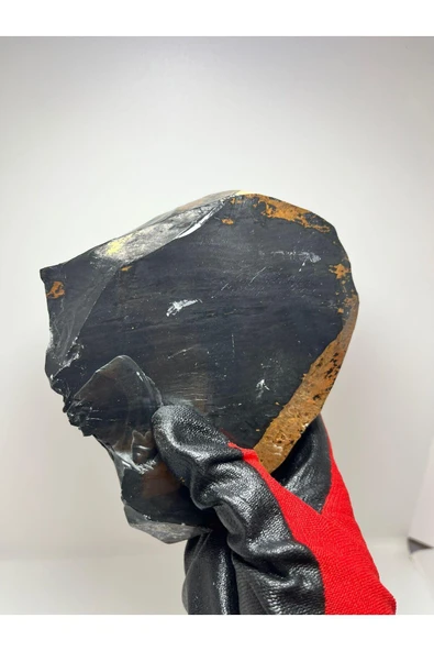 gemsartdeco Obsidyen Duygu Taşı Doğaltaş Kütle - Resim 4