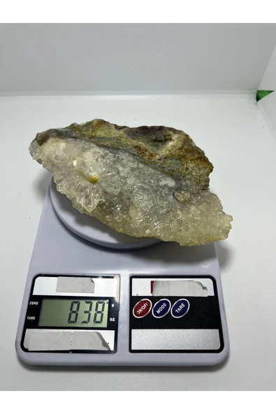 gemsartdeco Yelpaze Kuvars Doğaltaş Nadide Parça - Resim 3