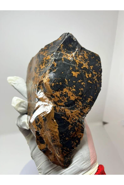 gemsartdeco Obsidyen Duygu Taşı Doğaltaş Kütle - Resim 3