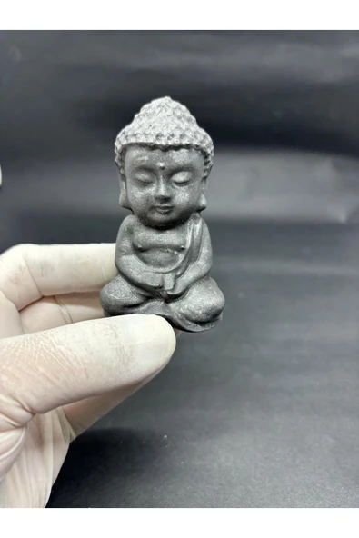 gemsartdeco Şungit Doğaltaş Buddha Heykeli Özel Koleksiyon ürün görseli