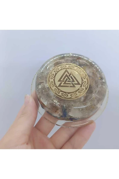 gemsartdeco Kehribar Pembe Kuvars Orgonit - Resim 4