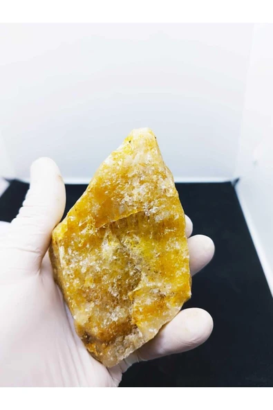 gemsartdeco Sitrin Bolluk Bereket Para Doğaltaş Kütle - Resim 2