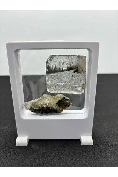 gemsartdeco Rutilli Kuvars Turmalin Doğaltaş - Resim 2