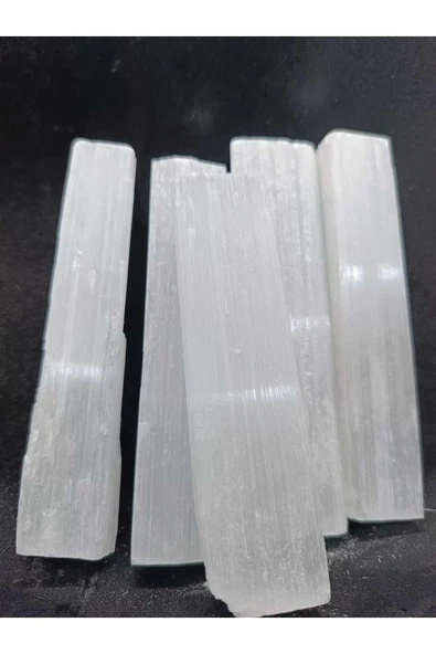 gemsartdeco Selenit Çubuk 1 Adet Doğaltaş Kütle  80-90gr ürün görseli