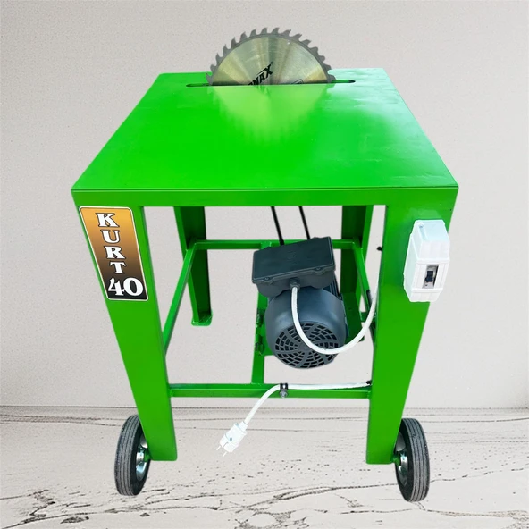 ELEKTRİKLİ ODUN KESME TESTERESİ 350mm Monofoze - Resim 2