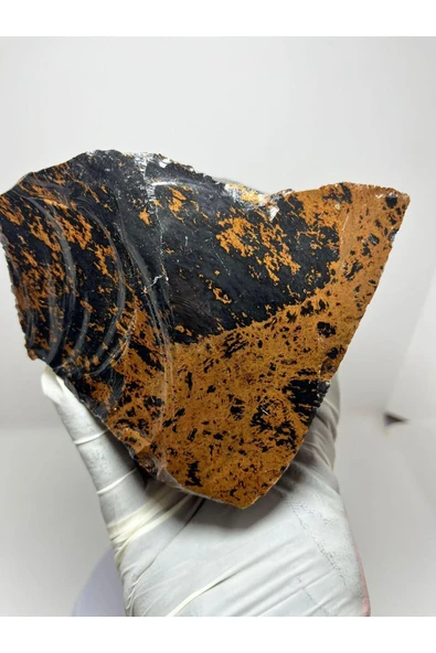 gemsartdeco Obsidyen Duygu Taşı Doğaltaş Kütle - Resim 4