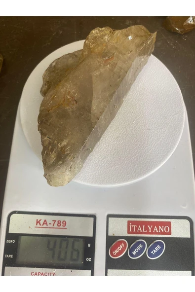 gemsartdeco Koleksiyonluk Dumanlı Kuvars Doğaltaş - Resim 3