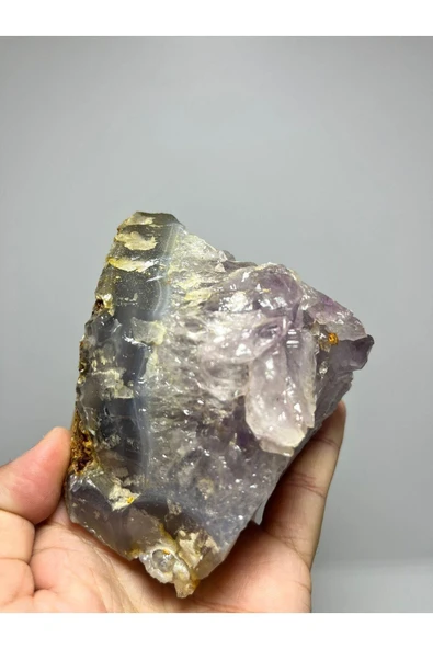gemsartdeco Ametist Pozitif Enerji Doğaltaş Kütle - Resim 3