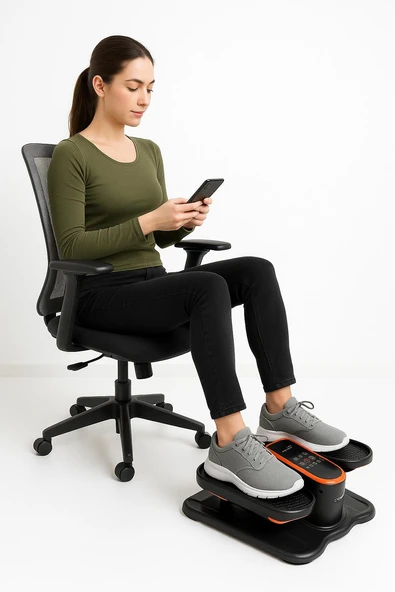 Cosfer Egzersiz Eliptik Kondisyon Bisikleti - Egzersiz Aleti - Ayak Masaj Aleti-Uzaktan Kumandalı - Resim 3