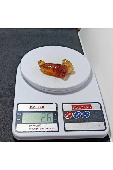 gemsartdeco Özel Kehribar Doğaltaş - Resim 3