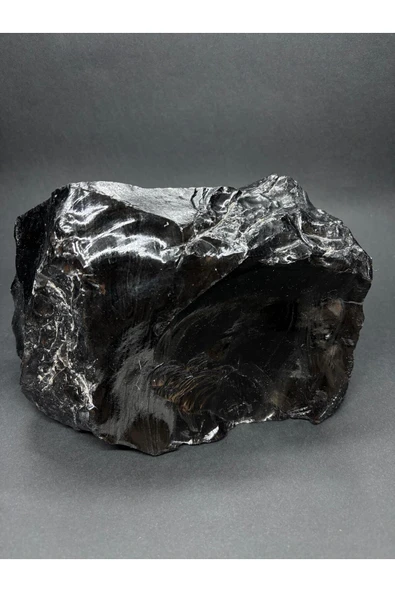 gemsartdeco Obsidyen Duygu Taşı Doğaltaş Kütle - Resim 3