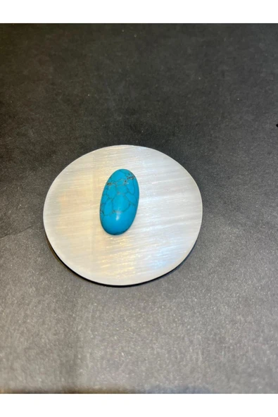 gemsartdeco TURKUAZ KABAŞON DOĞALTAŞ - Resim 2