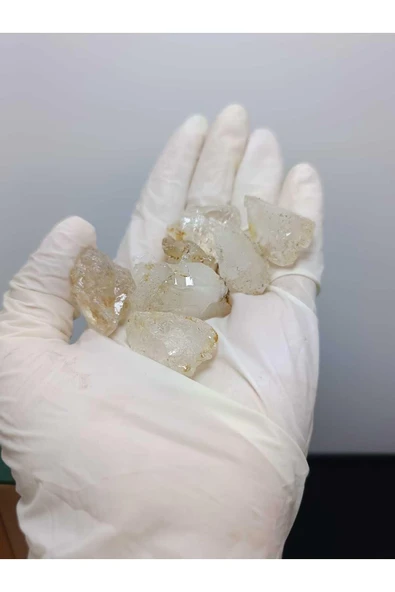 gemsartdeco Cep Boy Kristal Kuvars Doğaltaş Kütle 2 Adet - Resim 3