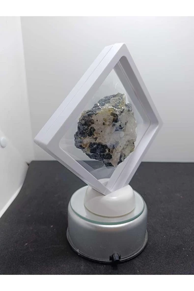 gemsartdeco Özel Koleksiyonluk Standlı Turmalin- Aytaşı Doğaltaş Kütle - Resim 2