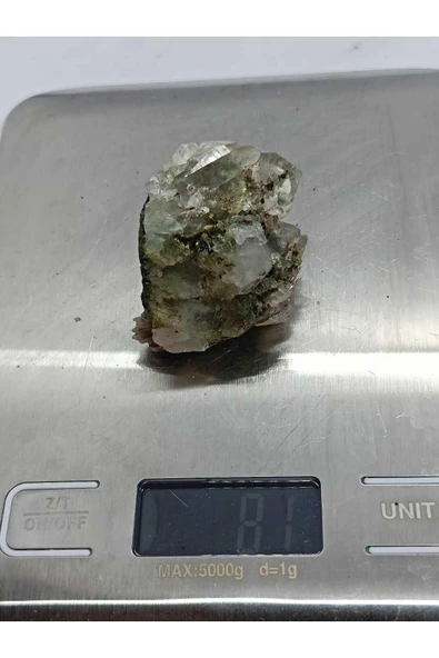 gemsartdeco Koleksiyonluk Epidotlu Kuvars Doğaltaş - Resim 4