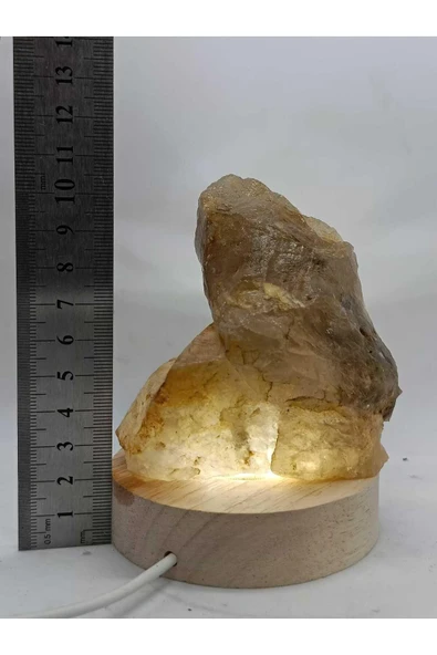 gemsartdeco Kuvars Doğaltaş Huzur Lamba - Resim 5