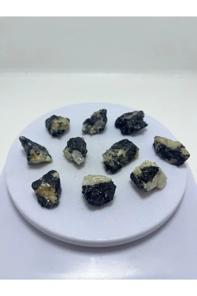 gemsartdeco Aytaşı Ve Siyah Turmalin Doğaltaş Parça (1 ADET) ürün görseli