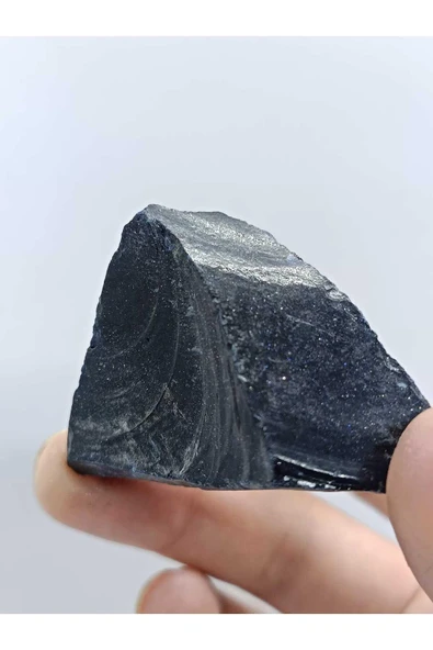 gemsartdeco Lacivert Yıldız Taşı Doğaltaş Ham Kütle - Resim 2