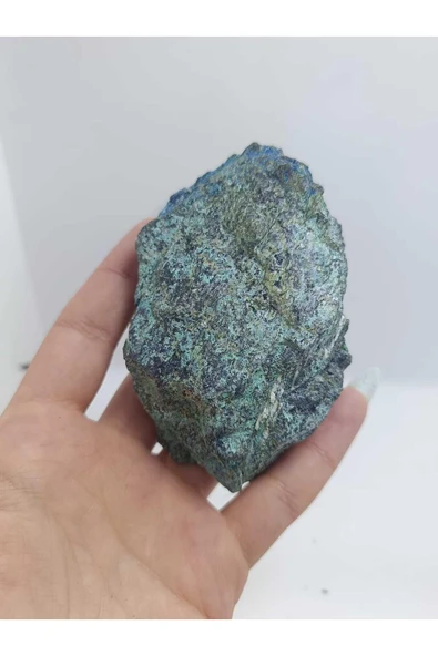 gemsartdeco Özel Koleksiyonluk Azurit Malakit Doğaltaş Kütle - Resim 2