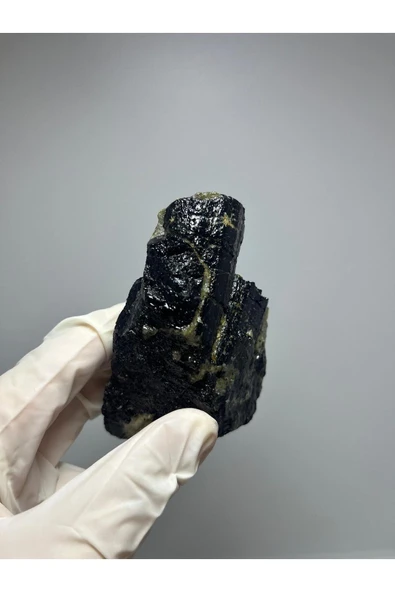 gemsartdeco Özel Koleksiyonluk Turmalin Doğaltaş Kütle - Resim 4