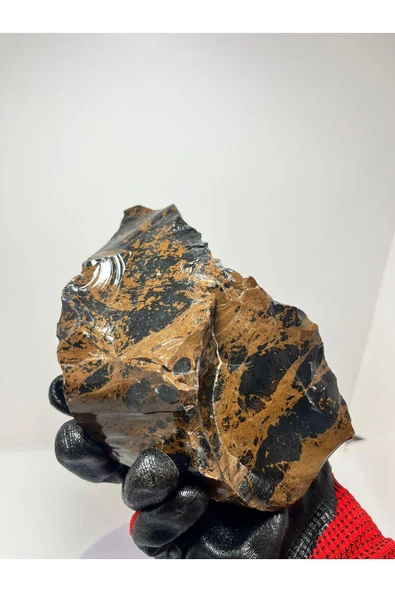 gemsartdeco Obsidyen Duygu Taşı Doğaltaş Kütle - Resim 3